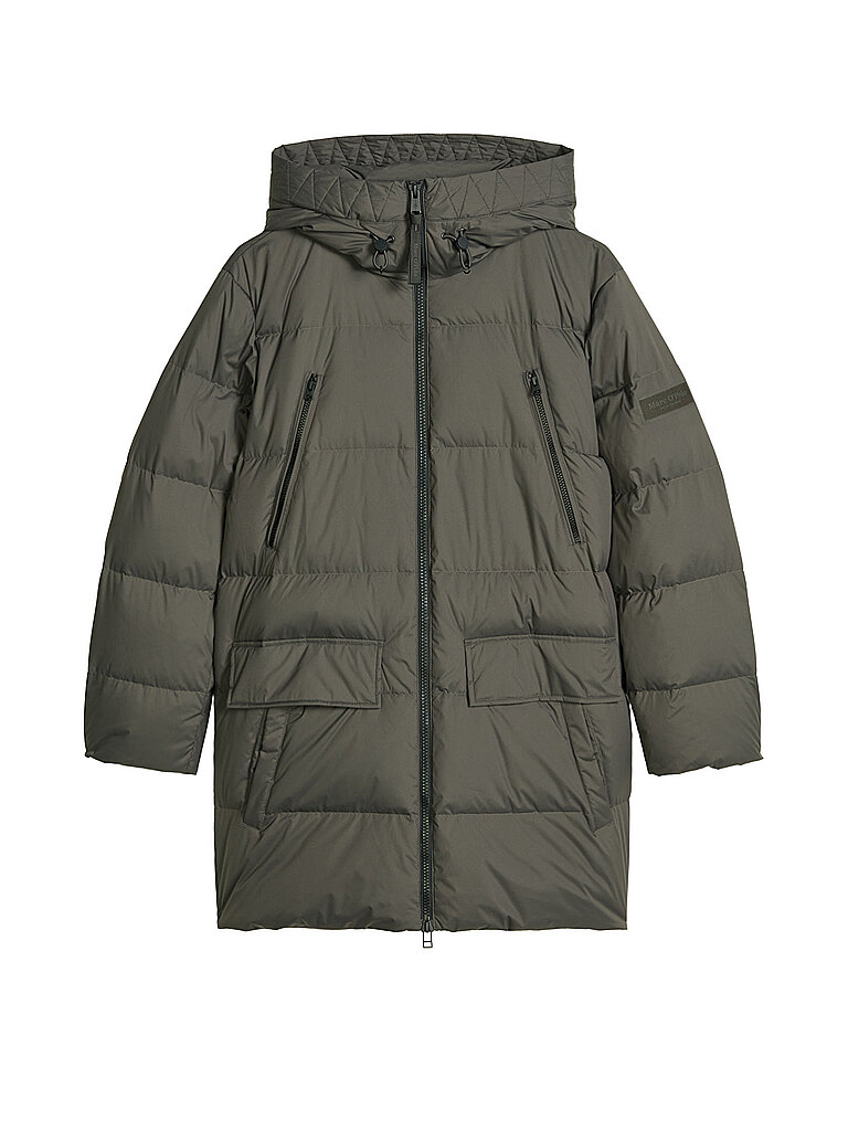 Marc O'Polo Parka de plumón oliva