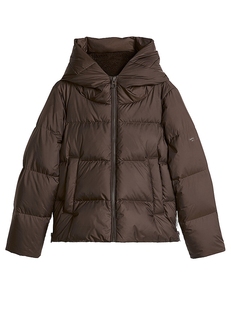 Marc O'Polo Chaqueta acolchada de plumón marrón