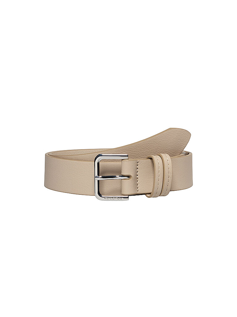 Marc O'Polo Cinturón de cuero beige