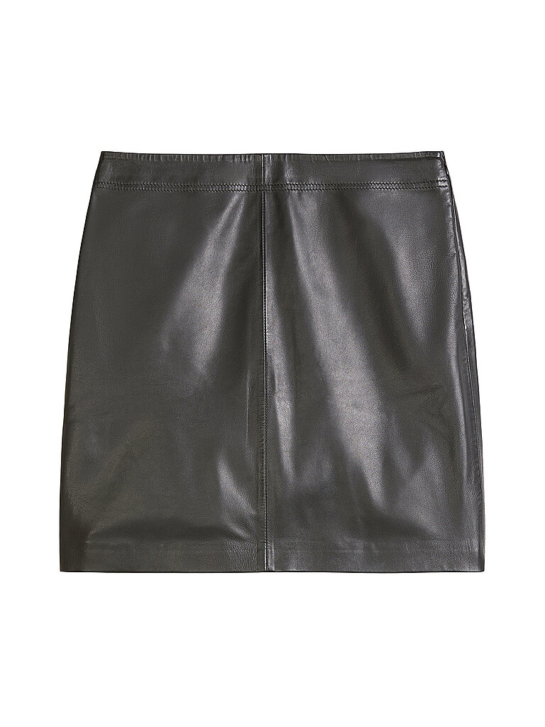 Marc O'Polo Falda de cuero negro