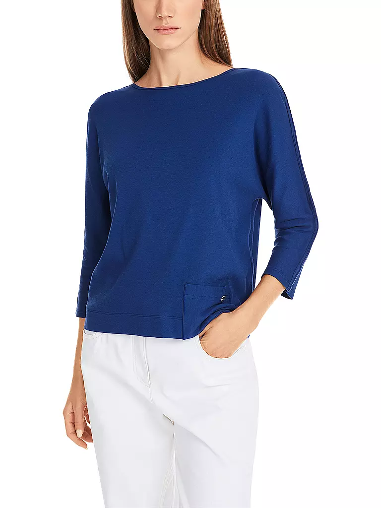 MARC CAIN  | Camiseta de manga larga | Azul oscuro