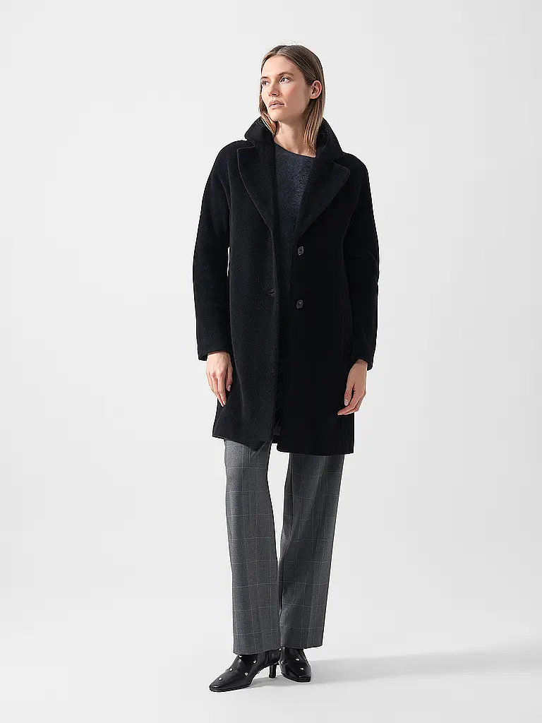 MARC CAIN  | Nombre del producto: Abrigo de lana | Negro