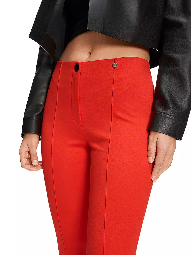 MARC CAIN  | Pantalón SYDNAY Slim Fit | Rojo
