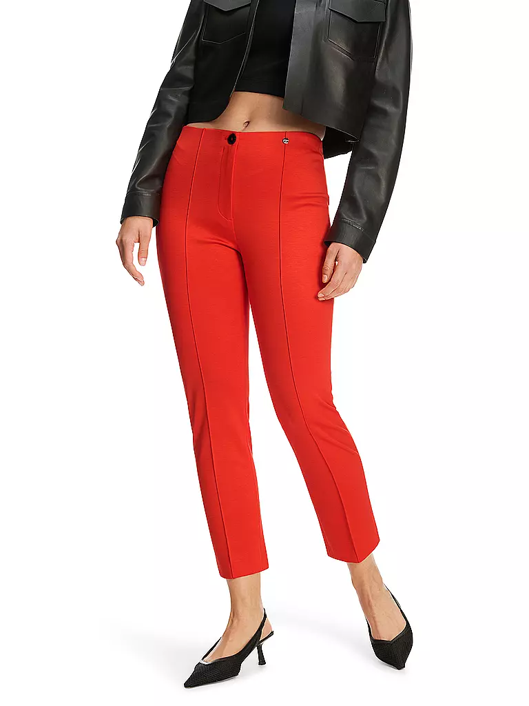 MARC CAIN  | Pantalón SYDNAY Slim Fit | Rojo