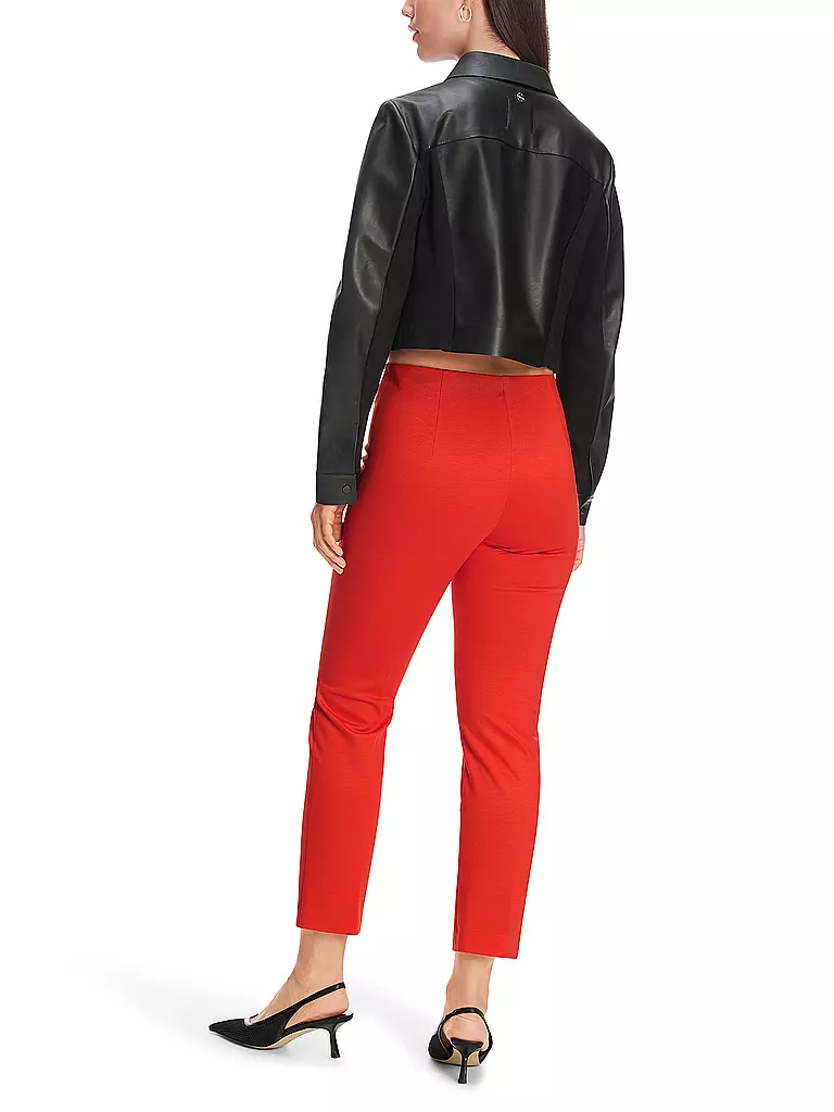 MARC CAIN  | Pantalón SYDNAY Slim Fit | Rojo