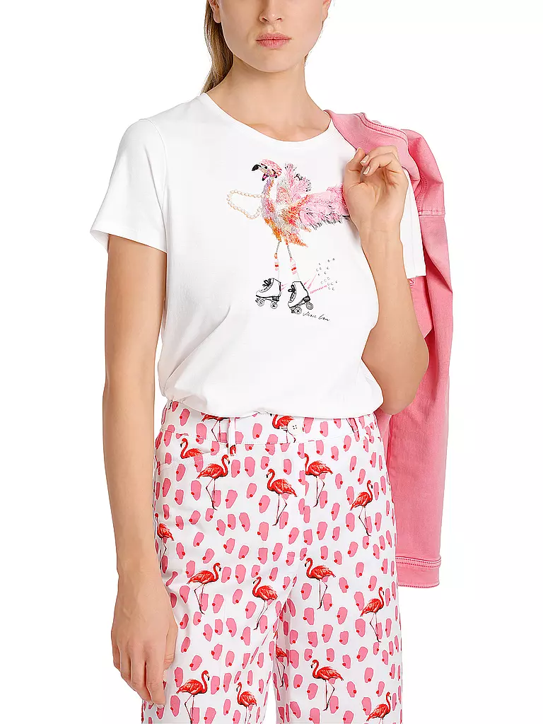 MARC CAIN  | T-Shirt | Blanco