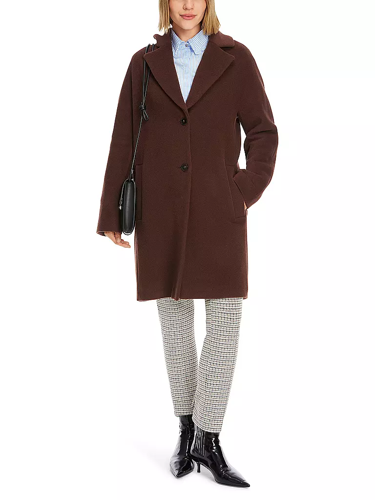 MARC CAIN  | Wollmantel | Marrón