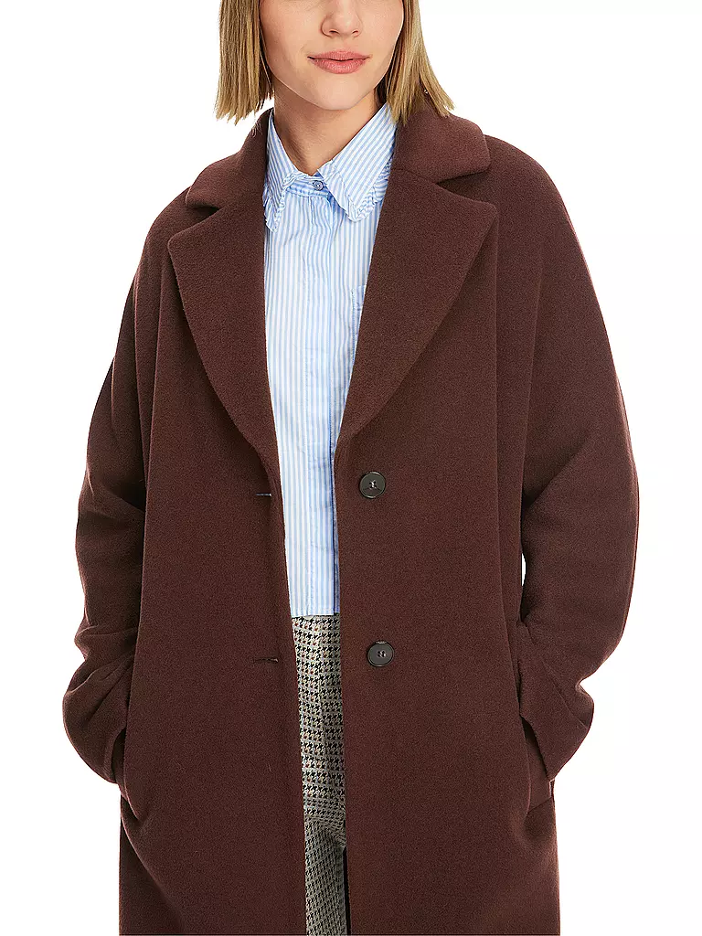 MARC CAIN  | Wollmantel | Marrón