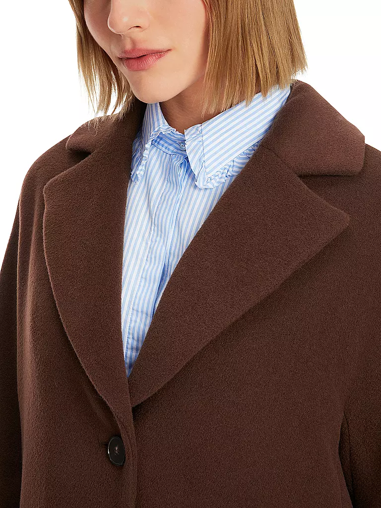 MARC CAIN  | Wollmantel | Marrón