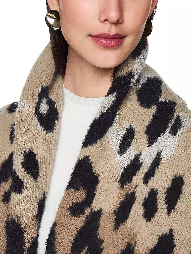 MARC CAIN | Abrigo con aspecto de piel |