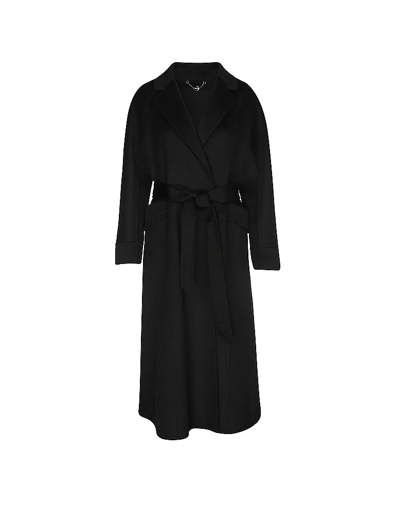 MARC CAIN | Abrigo de lana | Negro