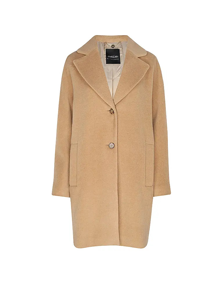 MARC CAIN | Abrigo de lana | beige