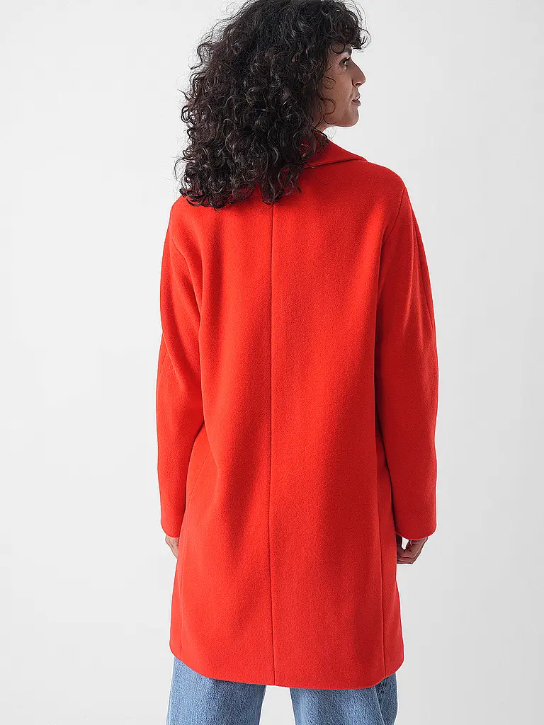 MARC CAIN | Abrigo de lana | rot