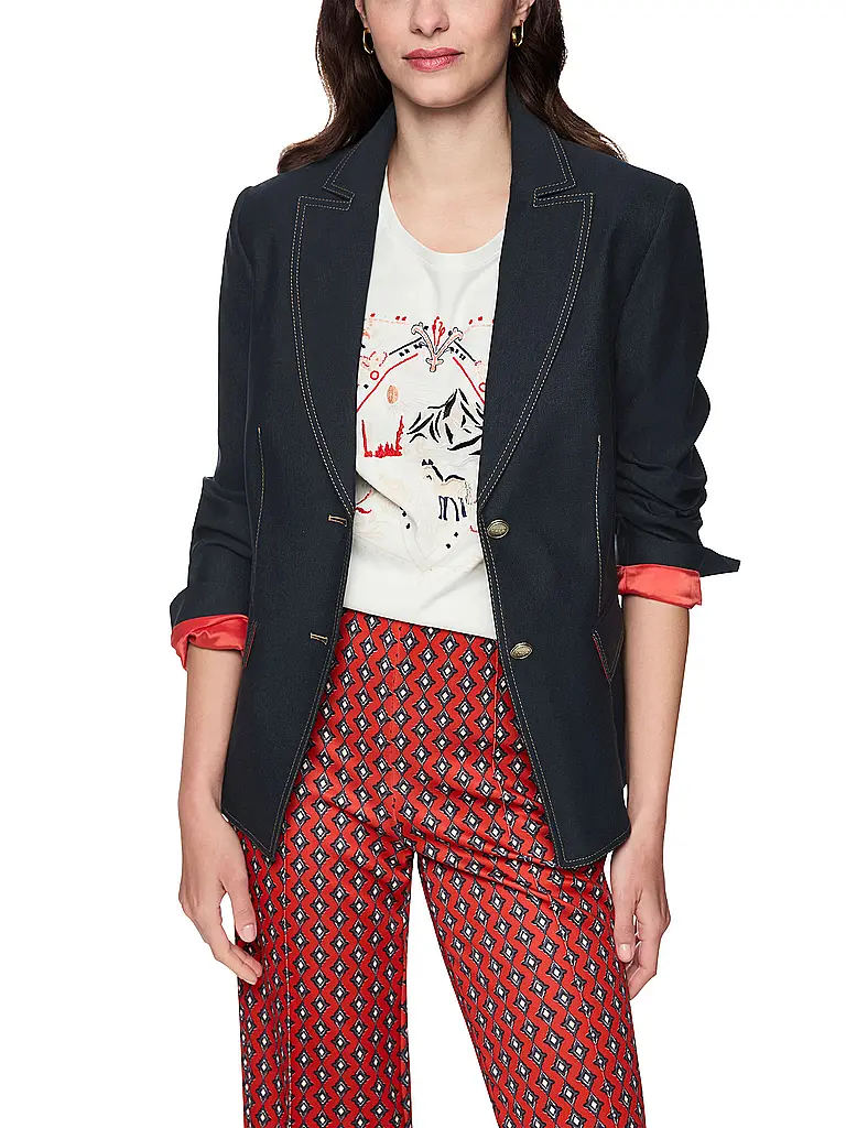 MARC CAIN | Blazer | Azul oscuro