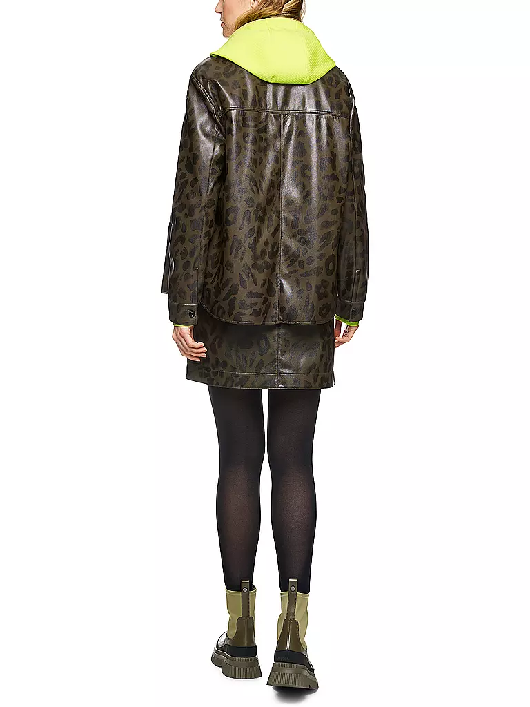 MARC CAIN | Blusa con aspecto de cuero | 