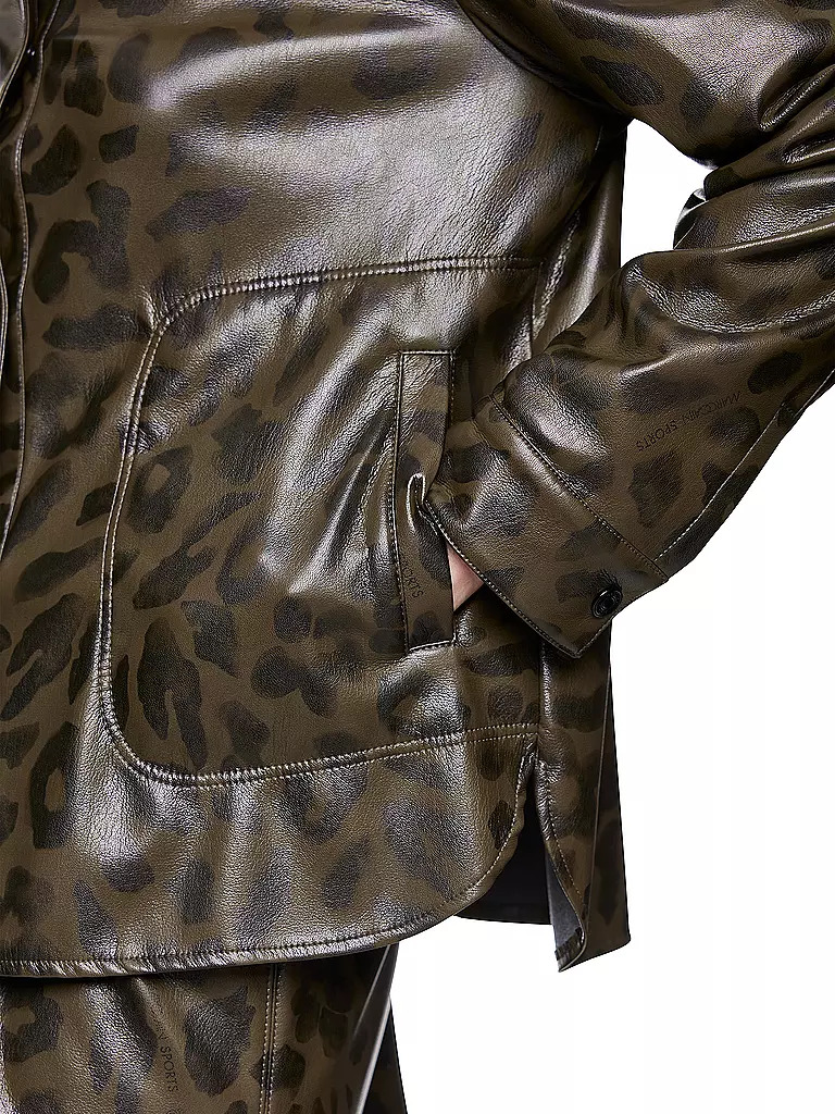 MARC CAIN | Blusa con aspecto de cuero | 
