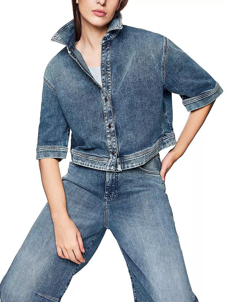 MARC CAIN | Blusa vaquera | Azul