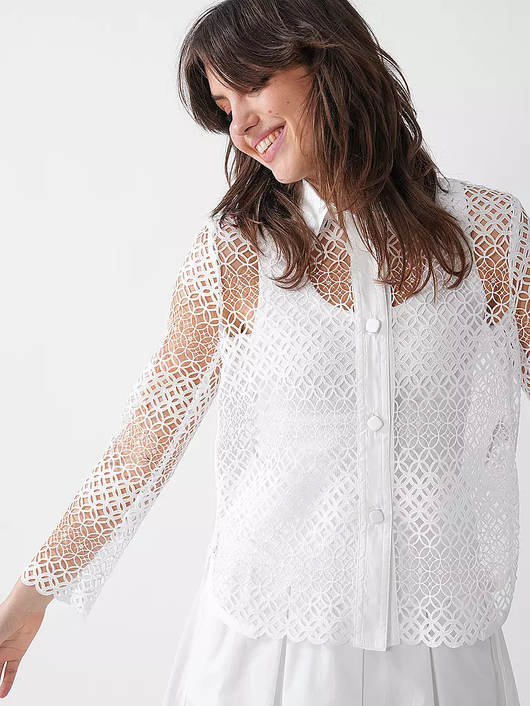 MARC CAIN | Bluse  | Blanco