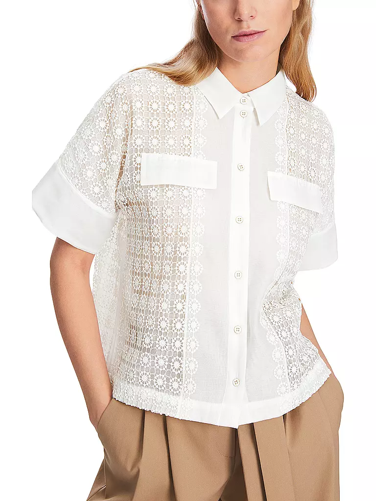MARC CAIN | Bluse | Blanco