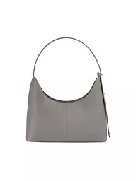 MARC CAIN | Bolso de cuero - Bolso de hombro | Gris claro