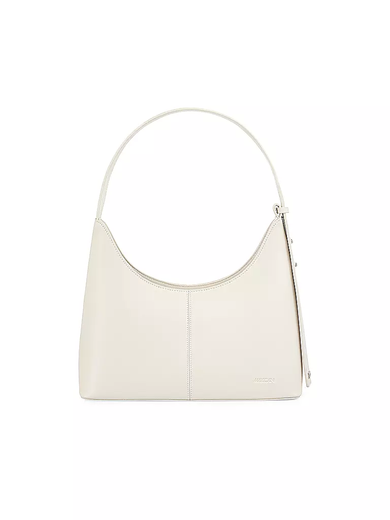 MARC CAIN | Bolso de cuero - Bolso de hombro | Gris claro