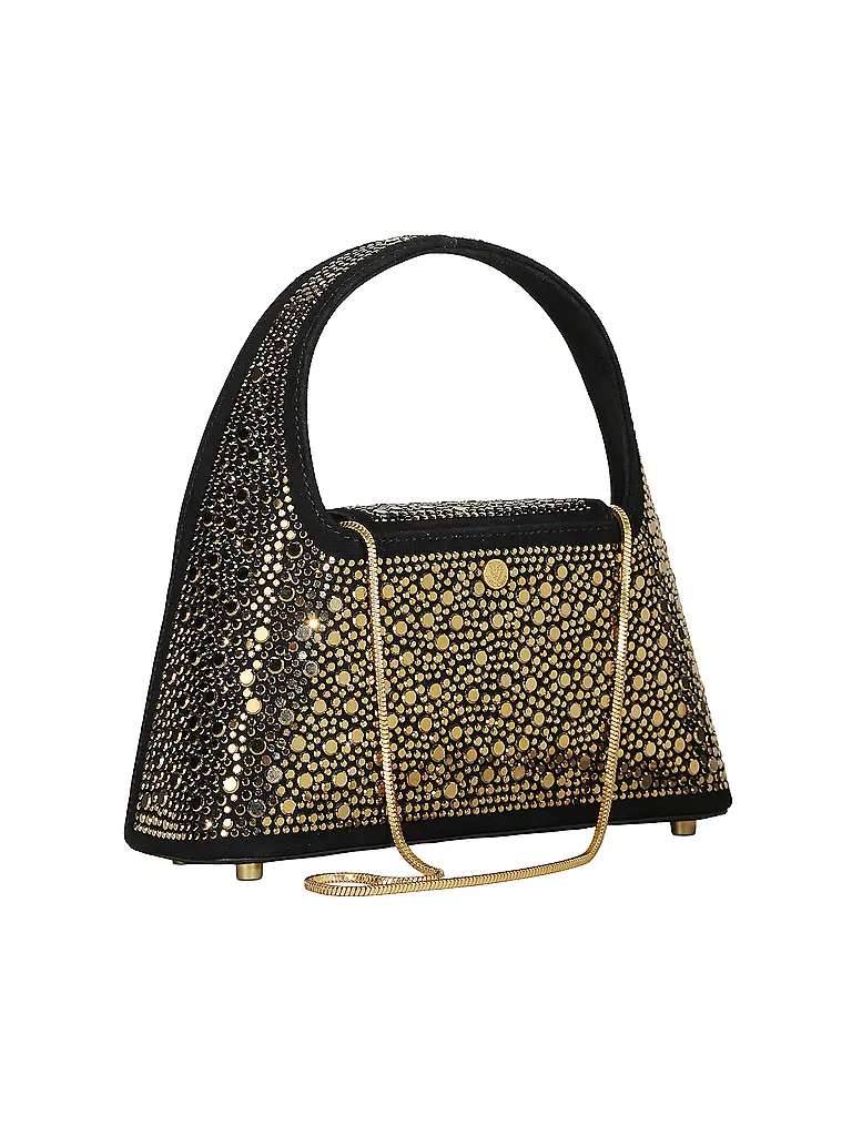 MARC CAIN | Bolso de cuero - Mini Bag | Negro