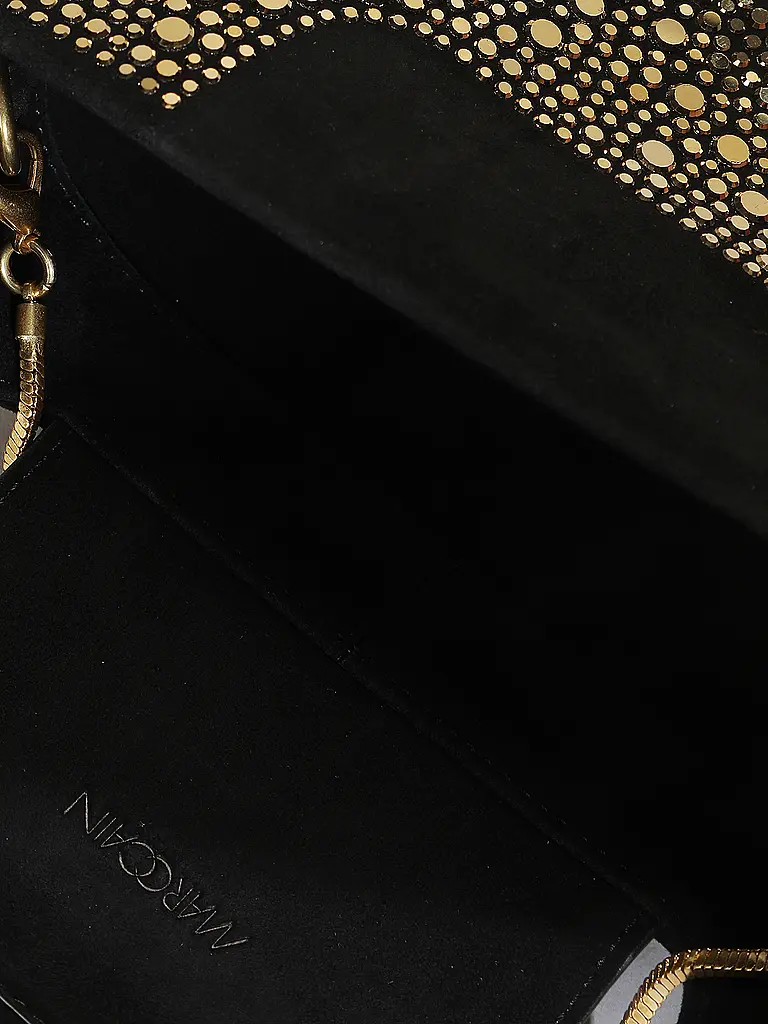 MARC CAIN | Bolso de cuero - Mini Bag | Negro