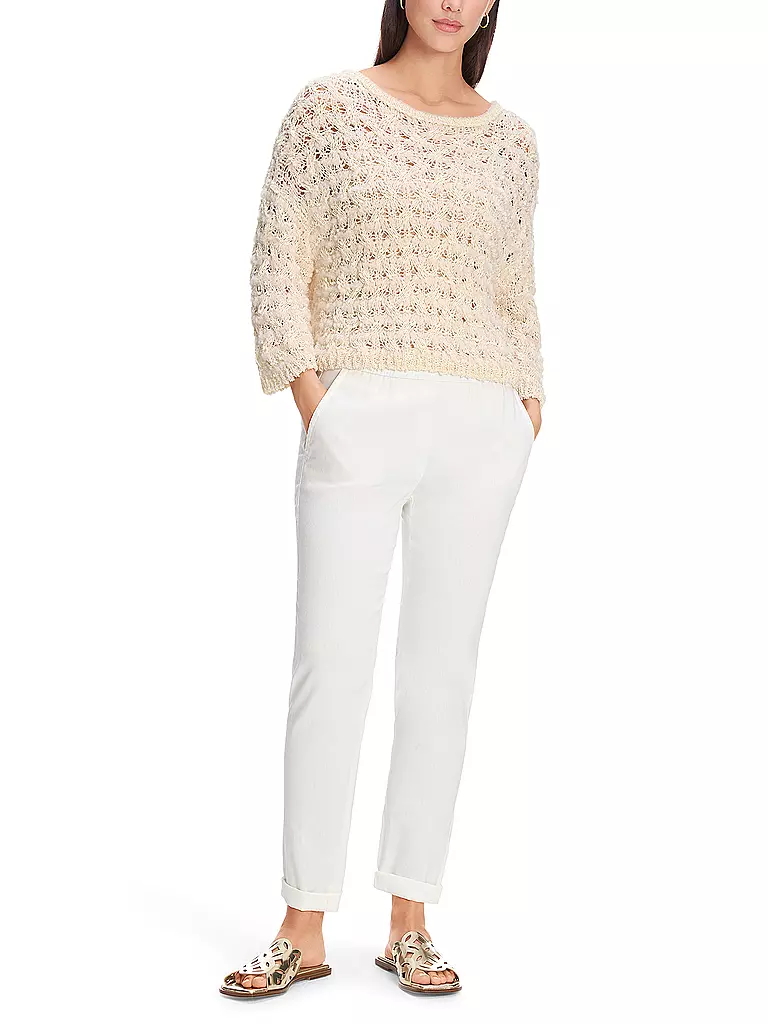 MARC CAIN | Businesshose 7/8 RHODOS | Blanco