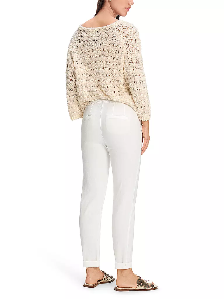 MARC CAIN | Businesshose 7/8 RHODOS | Blanco