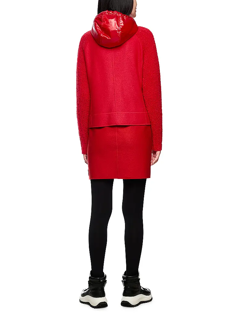 MARC CAIN | Cárdigan | Rojo oscuro