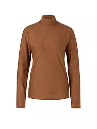 MARC CAIN | Camiseta de cuello alto | Marrón
