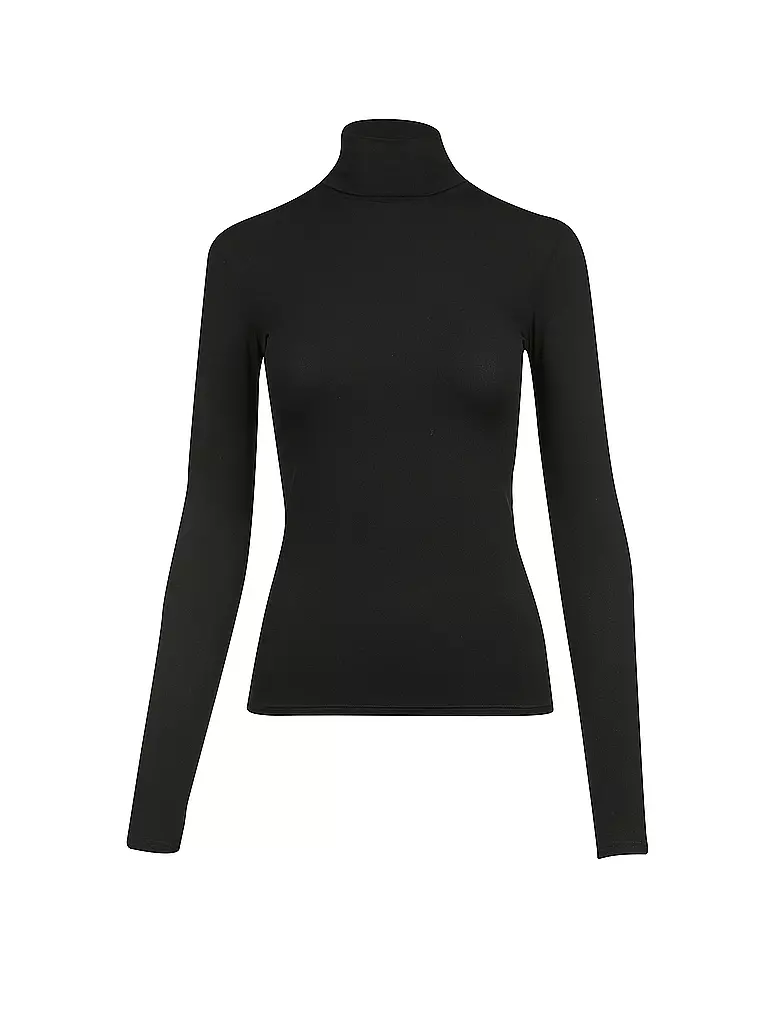 MARC CAIN | Camiseta de cuello alto | Negro