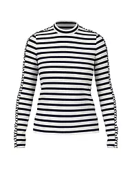 MARC CAIN | Camiseta de manga larga | Azul oscuro