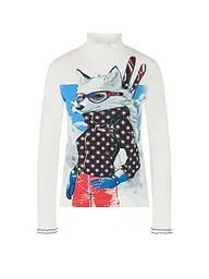 MARC CAIN | Camiseta de manga larga | Blanco