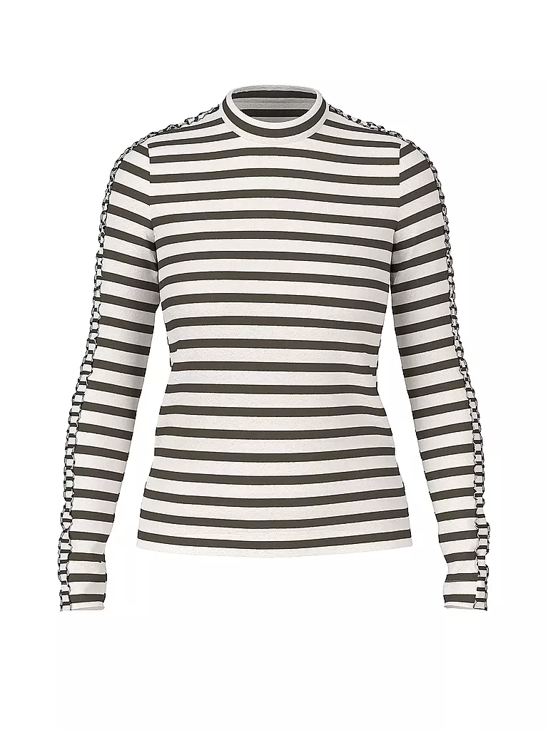 MARC CAIN | Camiseta de manga larga | Oliva
