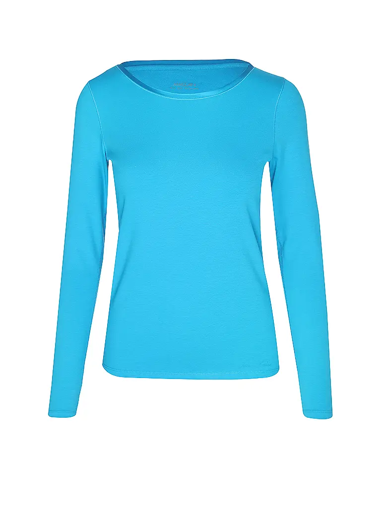 MARC CAIN | Camiseta de manga larga | Azul