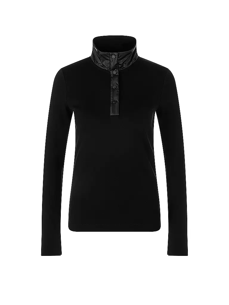 MARC CAIN | Camiseta de manga larga | Negro