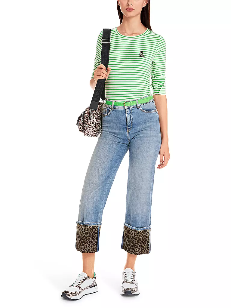 MARC CAIN | Camiseta de manga larga | Verde