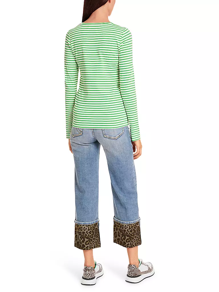 MARC CAIN | Camiseta de manga larga | Verde