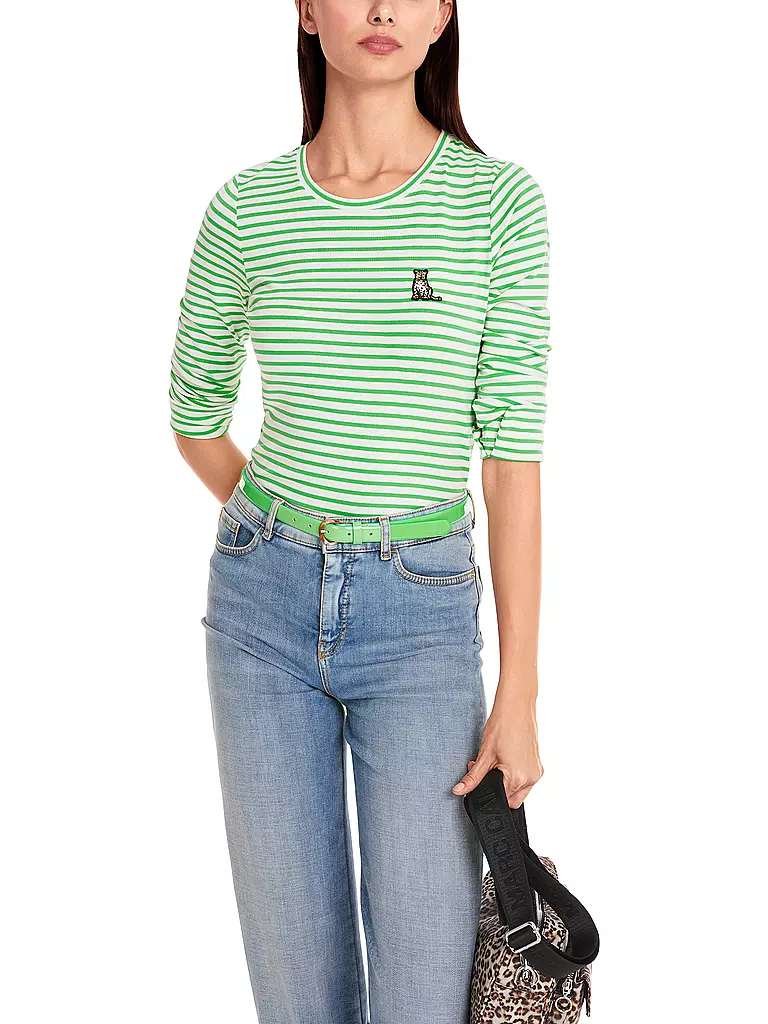 MARC CAIN | Camiseta de manga larga | Verde