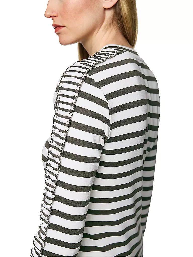 MARC CAIN | Camiseta de manga larga | Oliva