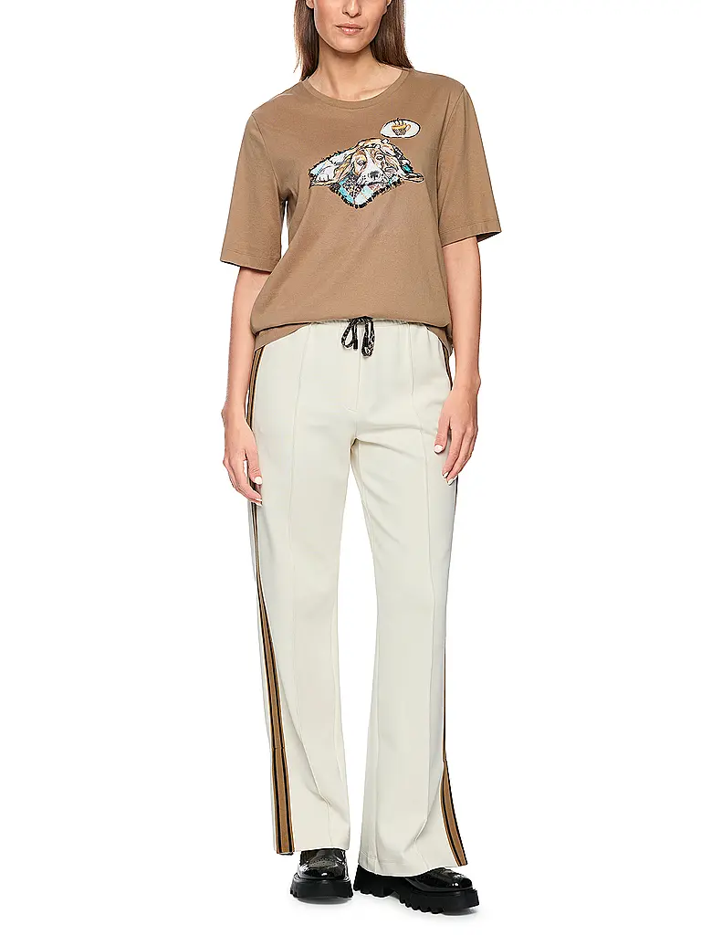 MARC CAIN | Camiseta | Marrón claro