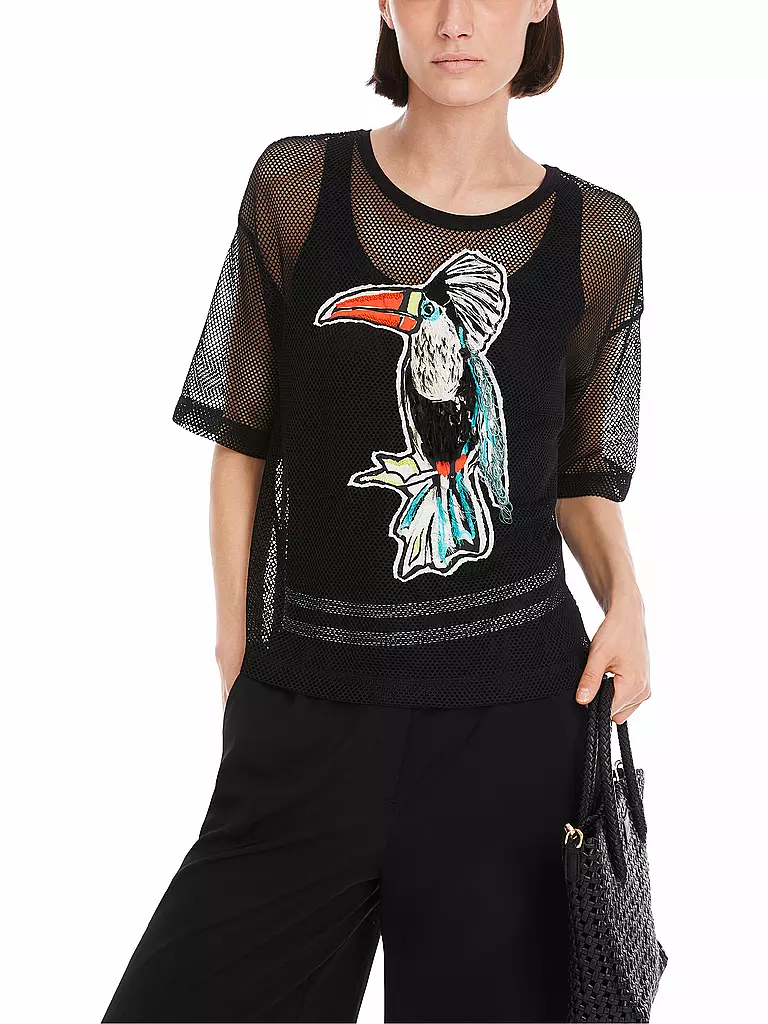 MARC CAIN | Camiseta | Negro