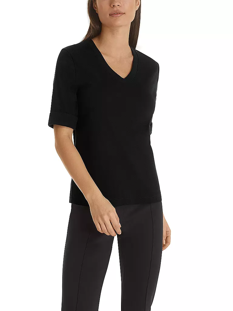 MARC CAIN | Camiseta | Negro
