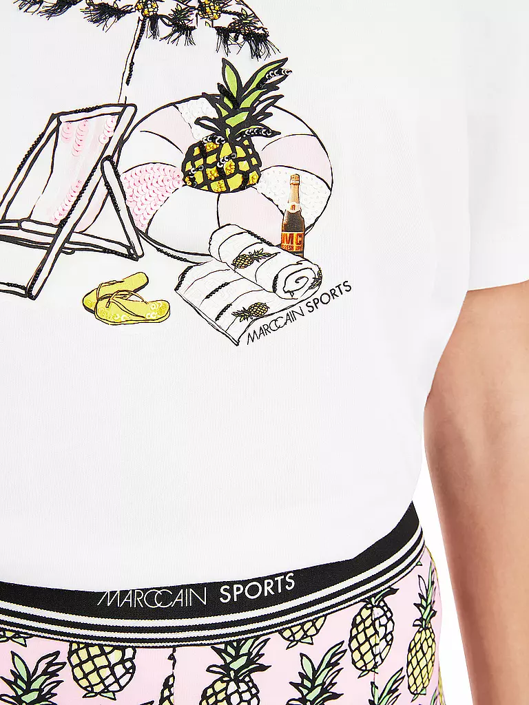 MARC CAIN | Camiseta | Blanco