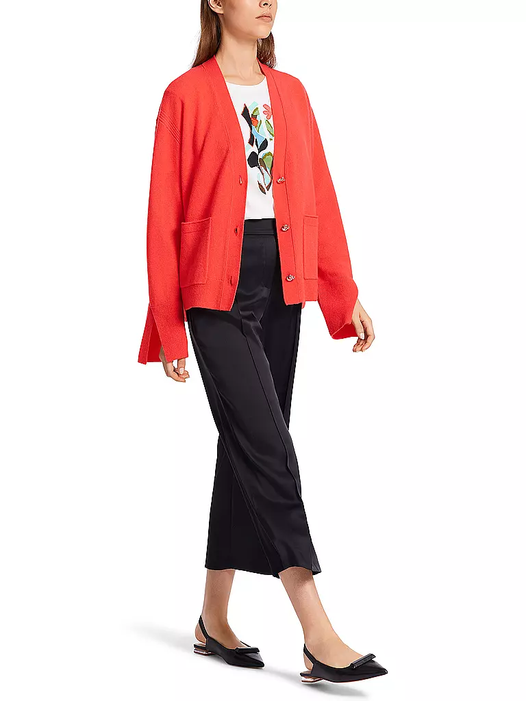 MARC CAIN | Cardigan | Rojo