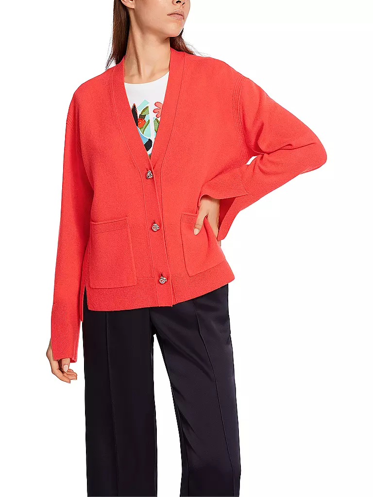 MARC CAIN | Cardigan | Rojo
