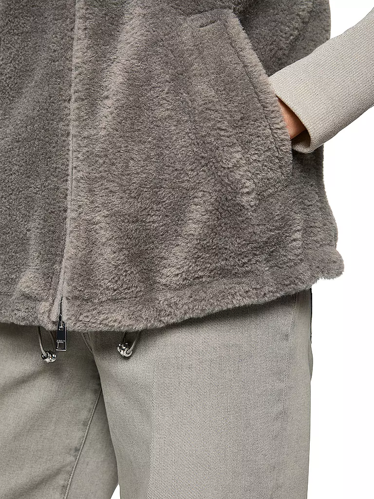 MARC CAIN | Chaleco con aspecto de piel | 