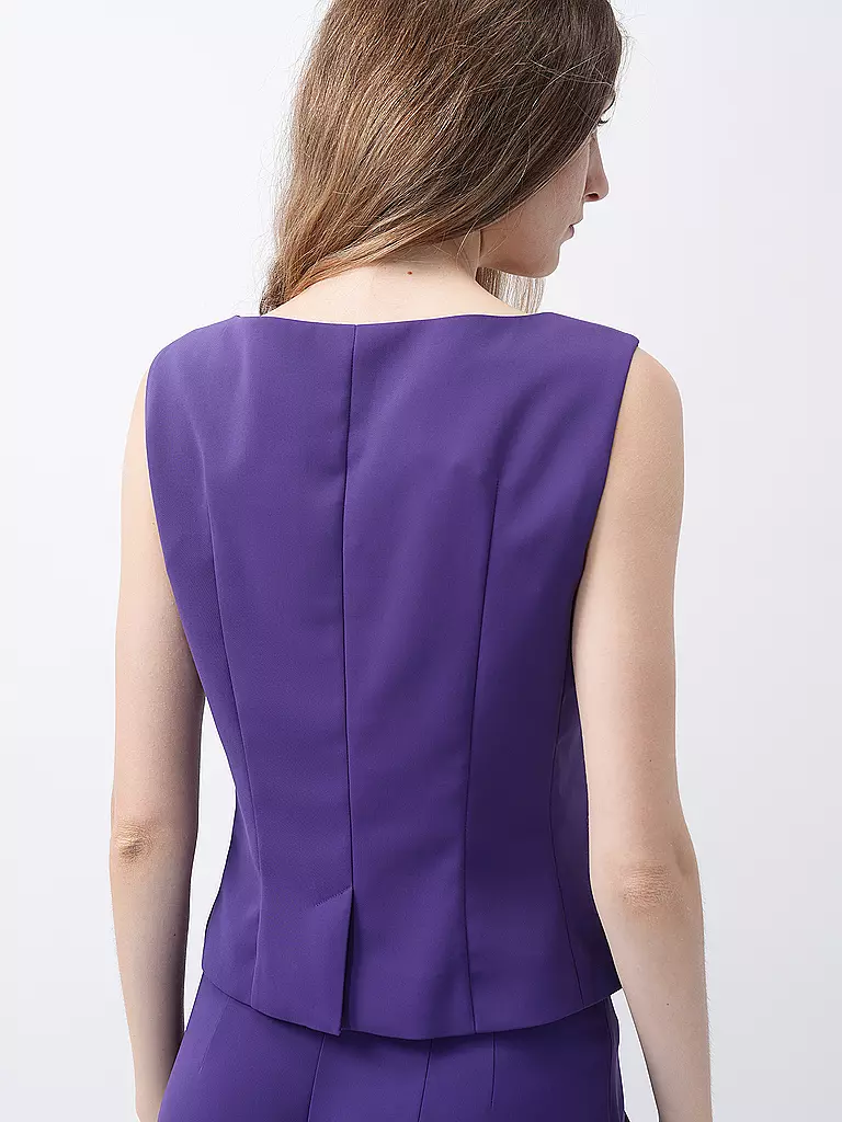 MARC CAIN | Chaleco de traje | Lila