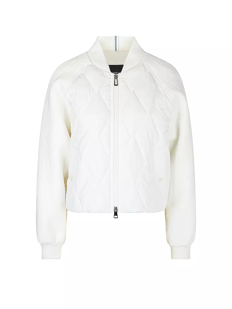 MARC CAIN | Chaqueta acolchada de corte cropped | Blanco
